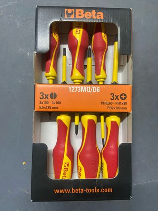 juego de destornilladores
