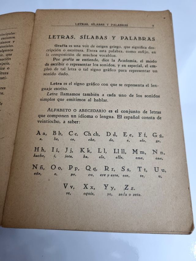 1940- Antiguo Libro de Ortografía Práctica