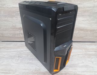 Carcasa ATX KROM K100 con 2 DVD
