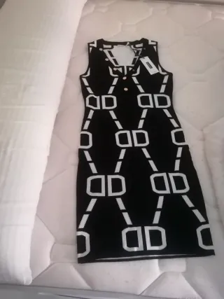 Vestido Lemon Negro y Blanco
