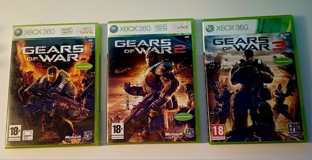 Gears of War 1, 2 y 3 Xbox 360