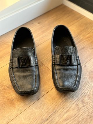 Mocasines Louis Vuitton Negros Talla 43