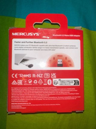 Adaptador USB Bluetooth 5.3 Nano MERCUSYS