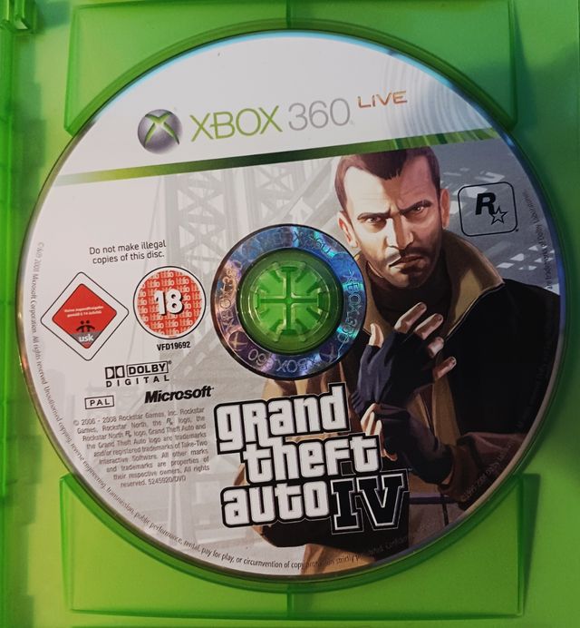 GTA IV (Grand Theft Auto IV) Xbox 360