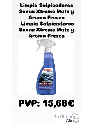 Limpiador Salpicaderos Sonax Xtreme Mate Aroma Fre