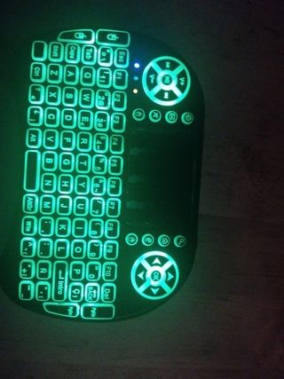 Mini Teclado Inalambrico Retroiluminado