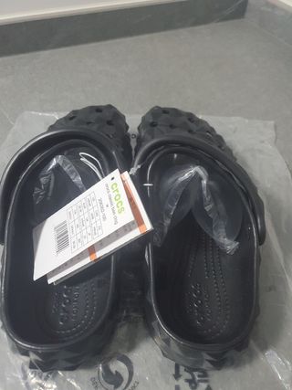 Zuecos Crocs Negros Talla 38/39