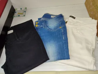 Lote 3 Pantalones Vaqueros