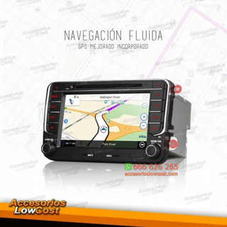 RADIO GPS 7" HD TÁCTIL ESPECÍFICO SEAT