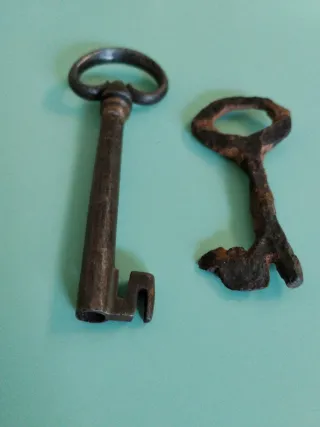 Chiavi antiche in ferro battuto