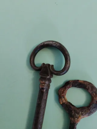 Chiavi antiche in ferro battuto