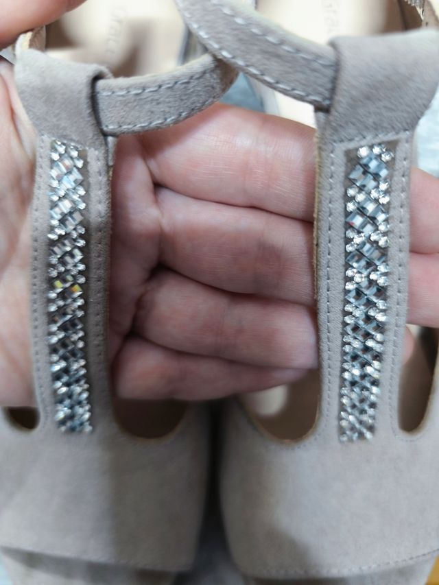 Tacones Graceland Talla 38 Beige