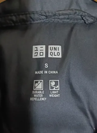Chaleco Uniqlo azul marino 