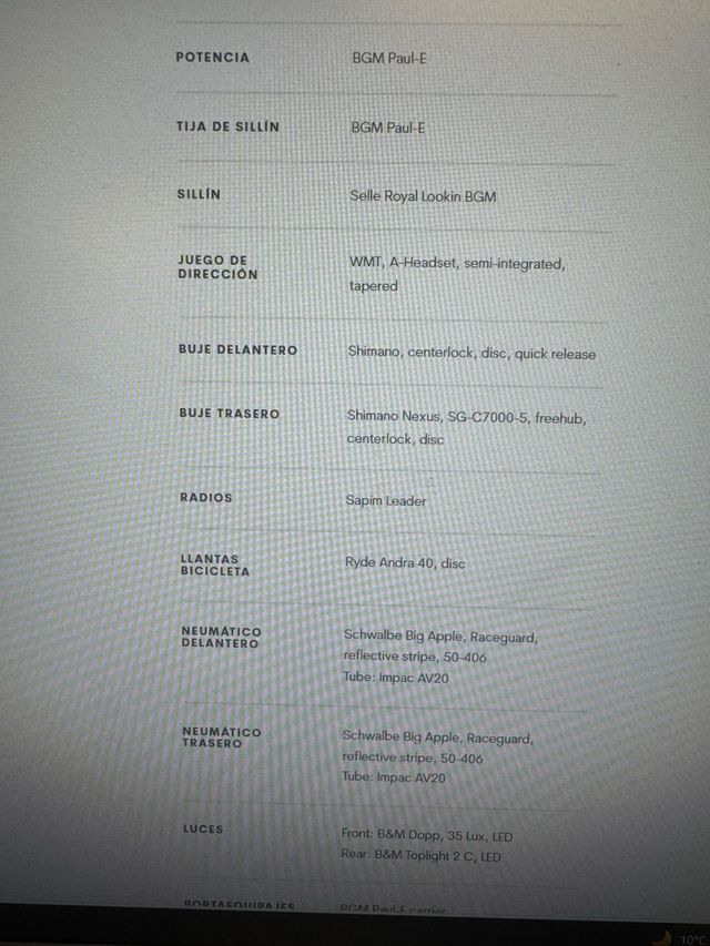 Bicicleta Eléctrica Bergamont Ciudad