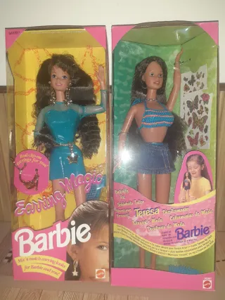 Barbie Set Earring Magic & Teresa Butterfly Art