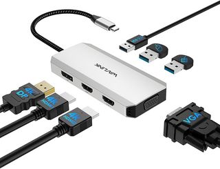 WAVLINK Estación Acoplamiento USB-C 4 monitores
