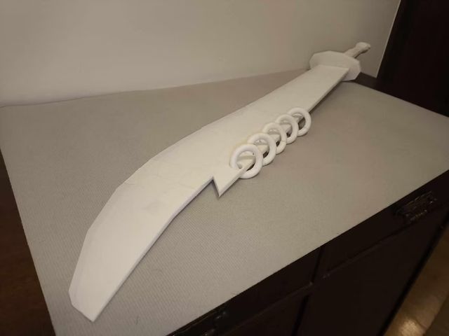 Metin2 Espada Lua Cheia - Prop/Cosplay