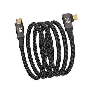 Cable USB-C a USB-C 2m Ángulo Recto