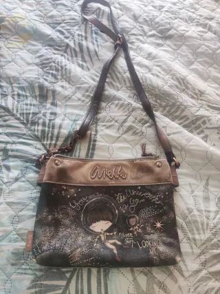 Bolso Anekke Negro y Marrón