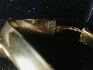 Pendientes  PLATA Duran Chapado  ORO y gargantilla