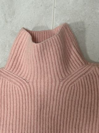 Conjunto jersey y falda rosa