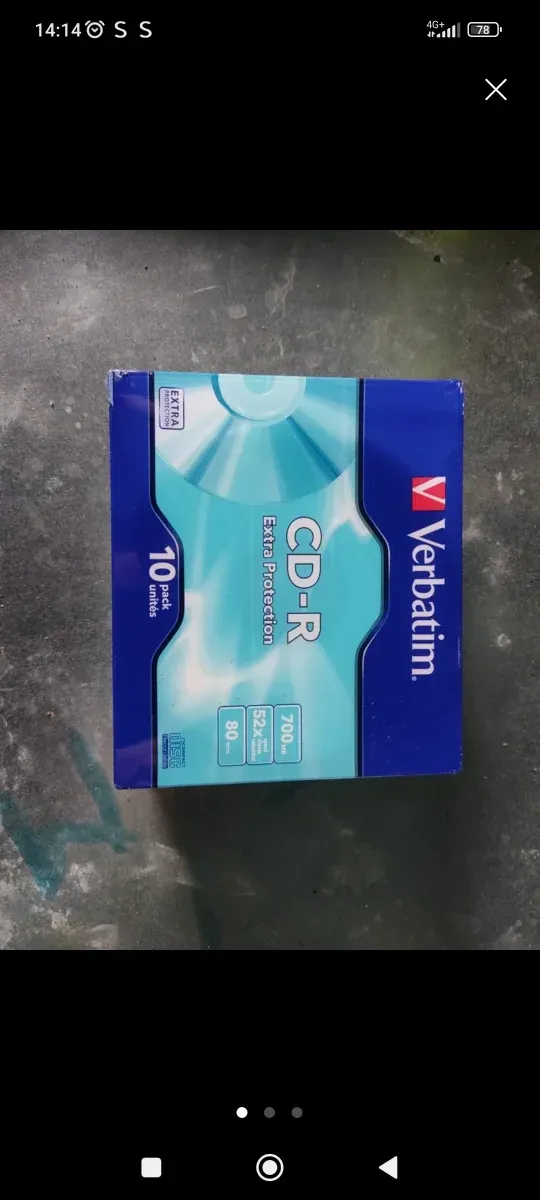 Confezione da 10 CD-R Verbatim Extra Protection