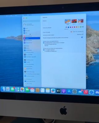 Imac 21 Apple Gris/Plata 4k retina 
