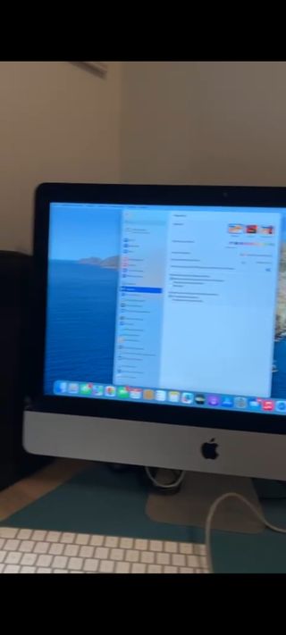 Imac 21 Apple Gris/Plata 4k retina 