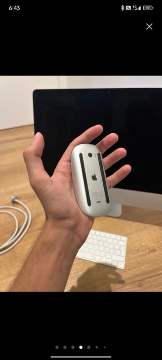 Imac 21 Apple Gris/Plata 4k retina 