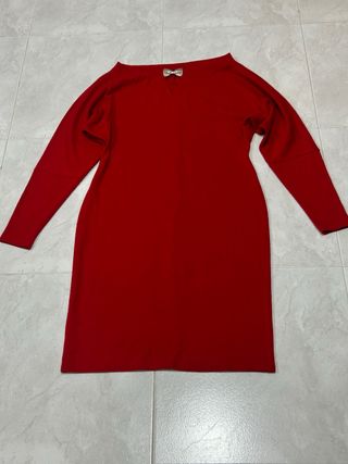 Vestido rojo mujer