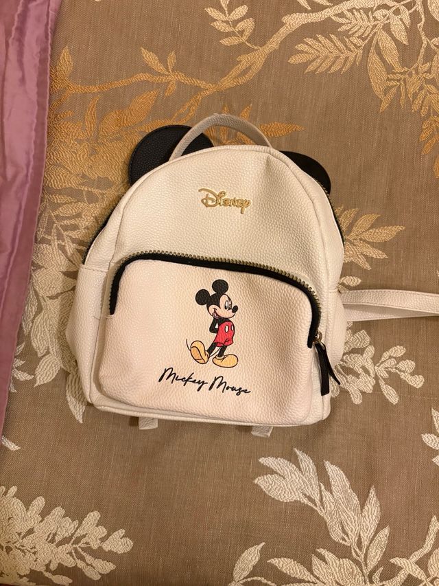 Zainetto Topolino Disney bianco