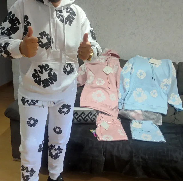 Conjunto de chándal con estampado floral