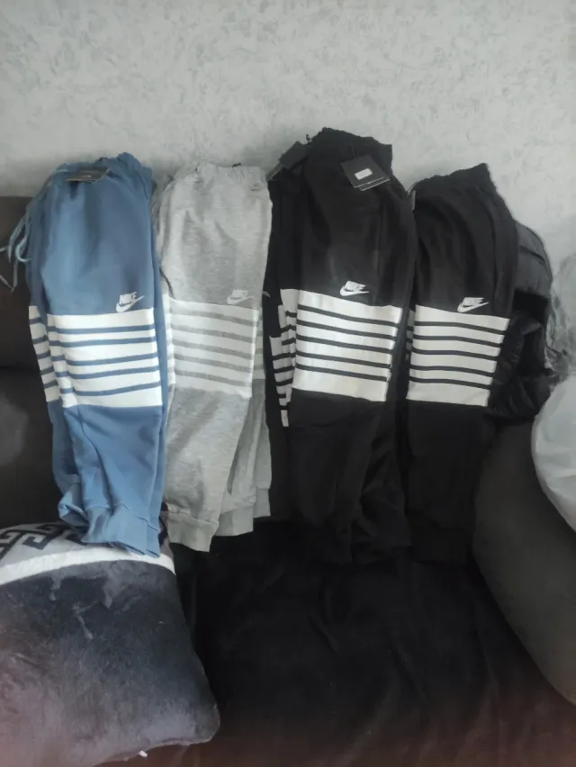 Pantalones Nike (Negro, Azul, Gris)