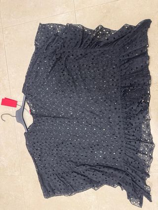 Bluson amplio Carolina Herrera TS algodon negro