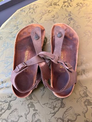Sandali Birkenstock Marrone Tg 42