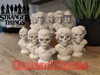 Bustos Zombies Stranger Things Hallowenn