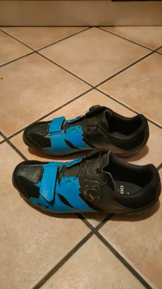 Scarpe MTB Giro - Blu/Nero