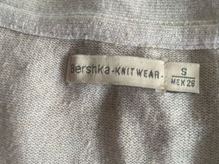 Cárdigan largo Bershka beige Talla S