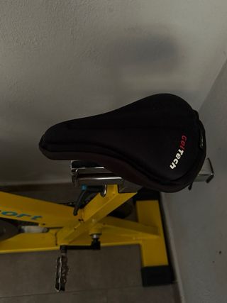 Bicicleta Estática Gervasport Amarilla