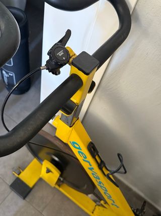 Bicicleta Estática Gervasport Amarilla
