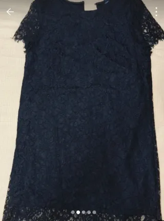 Vestido de encaje negro