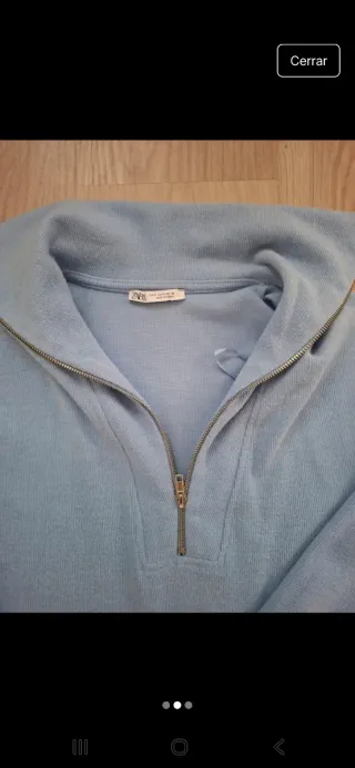 Vestido azul Zara