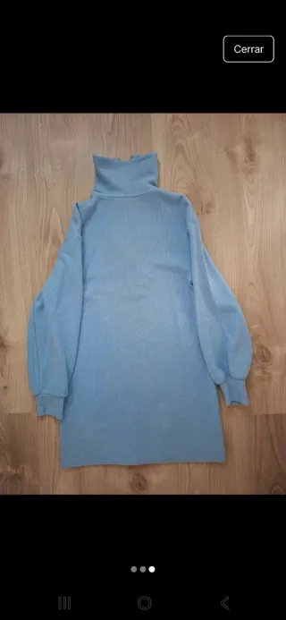 Vestido azul Zara