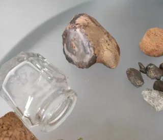 Lotto Misto Minerali Quarzo Ametista Pirite