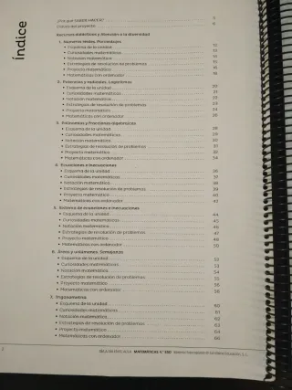 Libro de aula/profesor Matemáticas académicas 4ESO