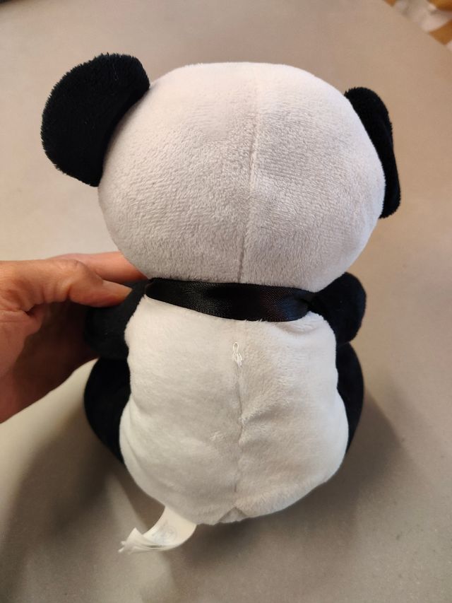 Peluche Panda con fiocco