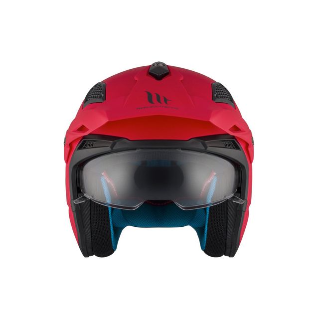 Casco MT District SV Rojo Mate