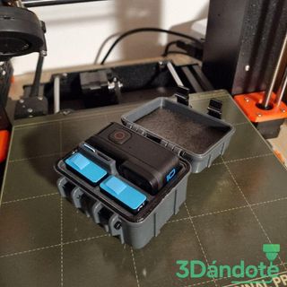 Caja Baterías Resistente para GoPro 10