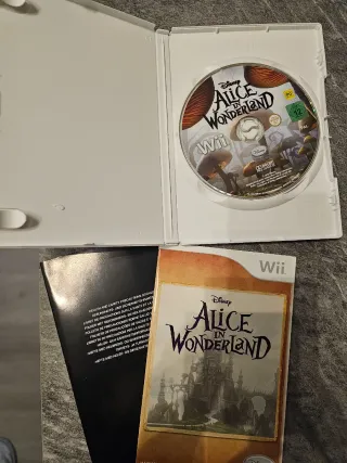 Alice in Wonderland Wii Disney Tim Burton