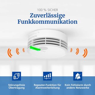 Módulo radio Hekatron Basis X  detectores de humo